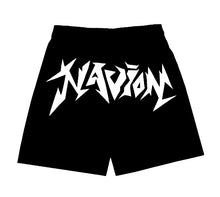 Load image into Gallery viewer, Navionsnkrs "APOCALYPSE" Shorts - Black/White